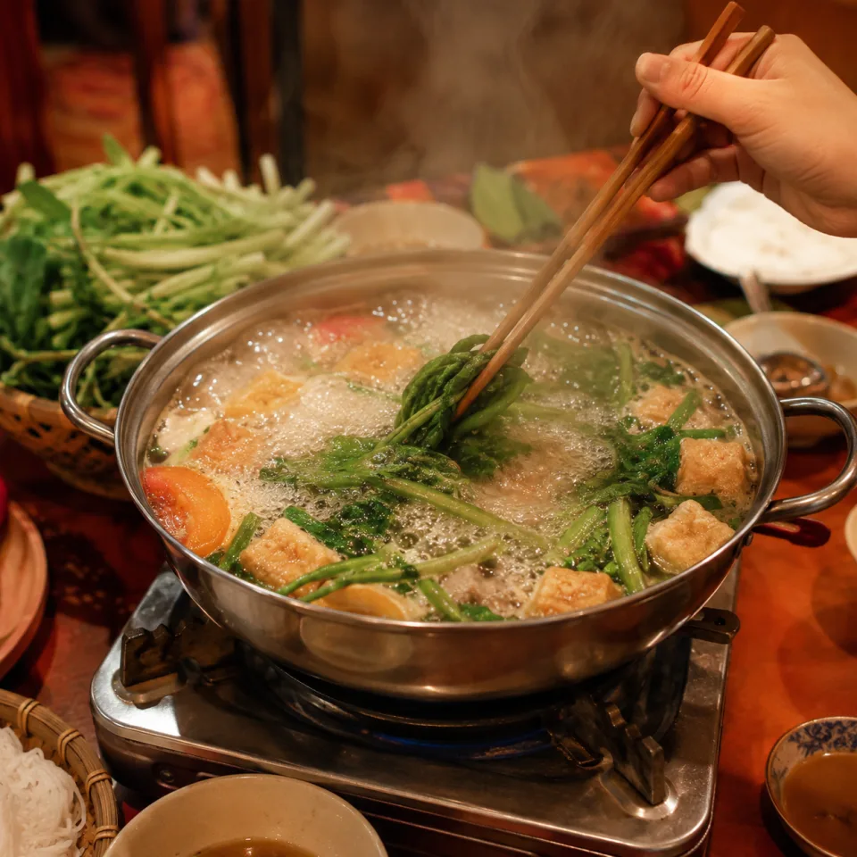 Bàn ăn tại Tiệm Trà Chanh Mint